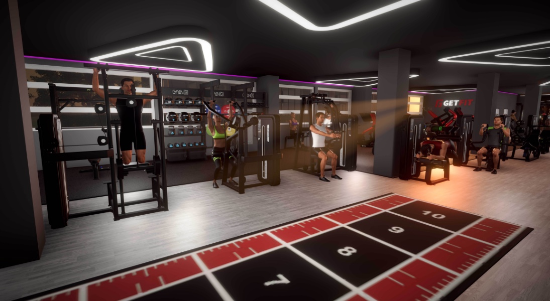 GET FIT Studio Gelsenkirchen — Trainingsfläche